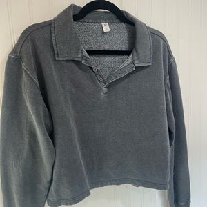 Cropped Henley top - billabong